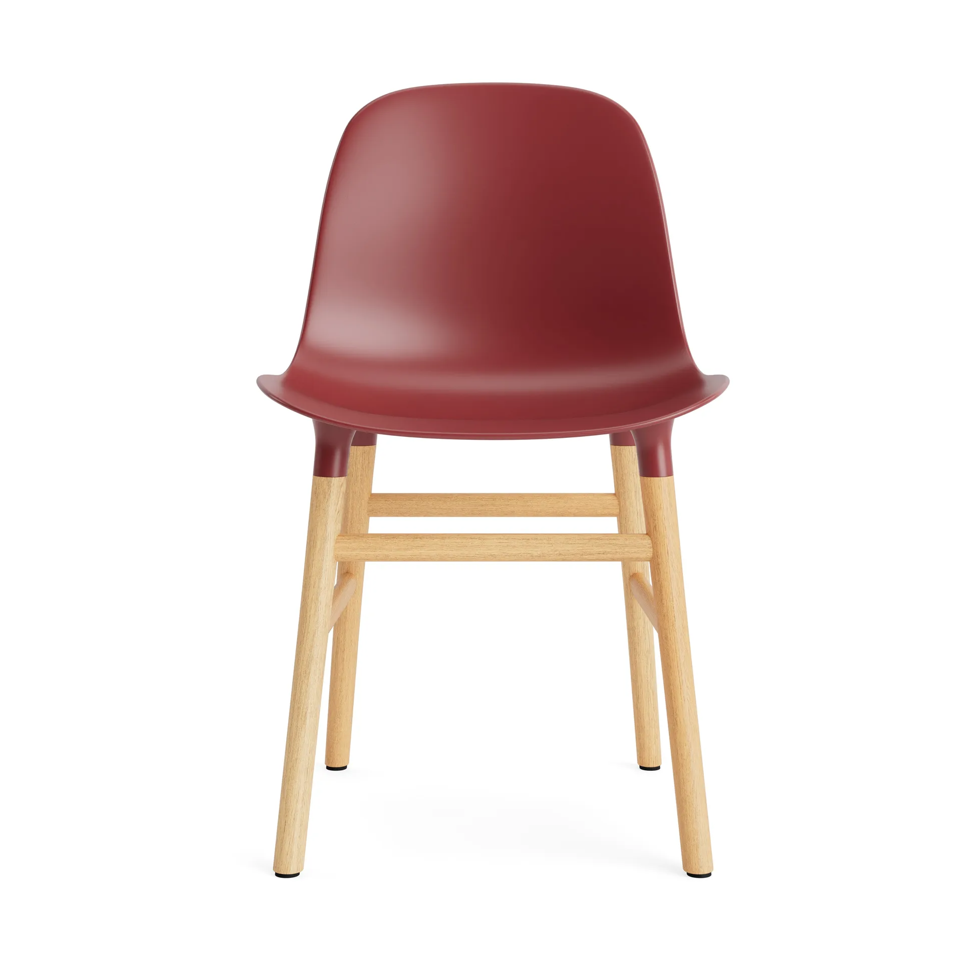 Form krzesło, red, dębowe nogi Normann Copenhagen