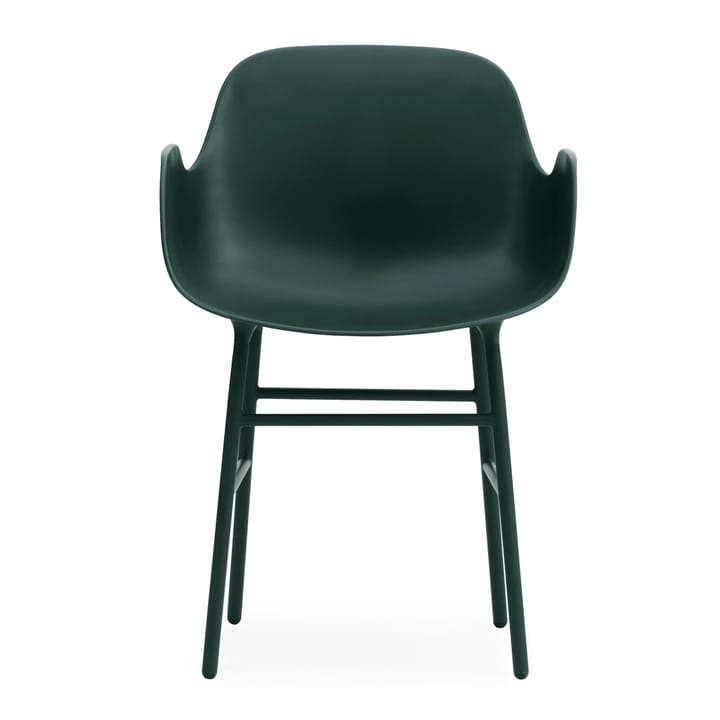 Form metalowe nogi fotela, Zielony Normann Copenhagen