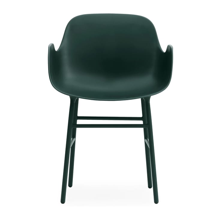 Form metalowe nogi fotela - Zielony - Normann Copenhagen