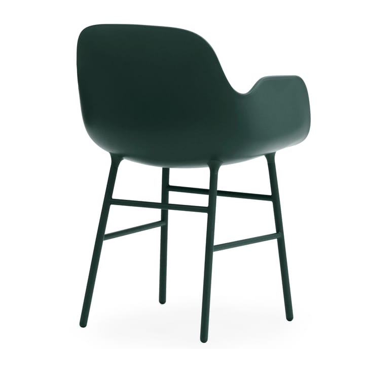 Form metalowe nogi fotela, Zielony Normann Copenhagen