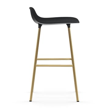 Form mosiężne nogi stołka barowego - Czarny - Normann Copenhagen