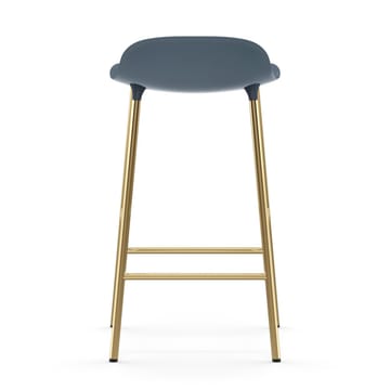 Form mosiężne nogi stołka barowego - Niebieski - Normann Copenhagen