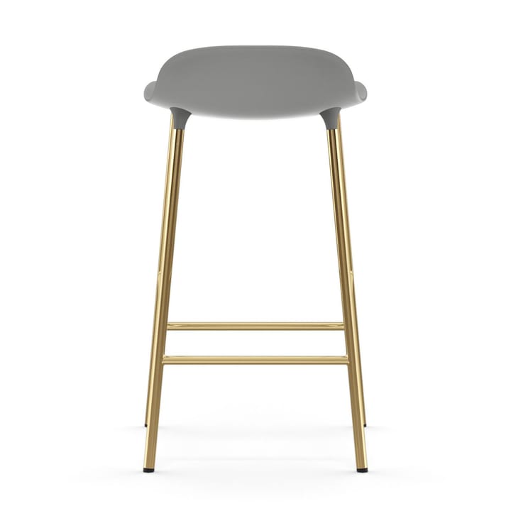 Form mosiężne nogi stołka barowego, szary Normann Copenhagen