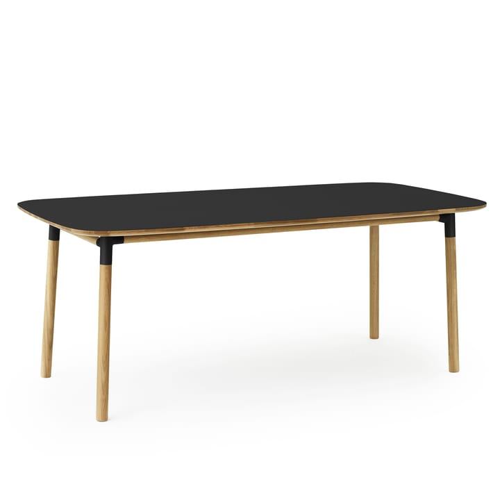 Form stół 95x200 cm - czarny - Normann Copenhagen