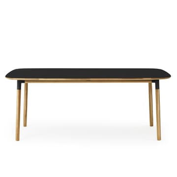 Form stół  95x200 cm - czarny - Normann Copenhagen