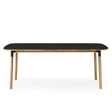 Form stół 95x200 cm - czarny - Normann Copenhagen