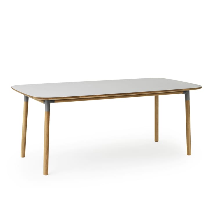 Form stół 95x200 cm - szary - Normann Copenhagen
