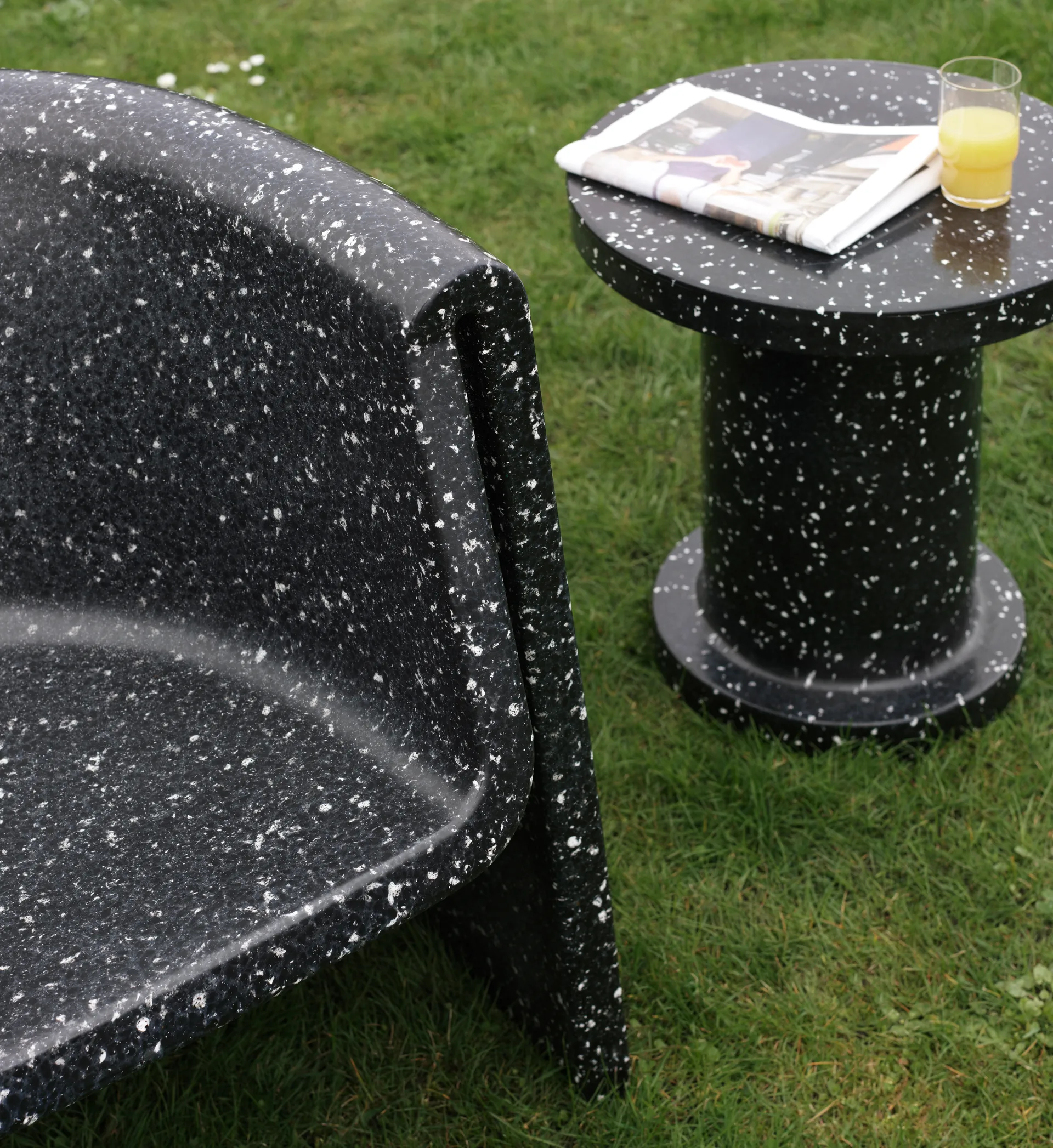 Fotel Bit Lounge Chair, Czarny Normann Copenhagen