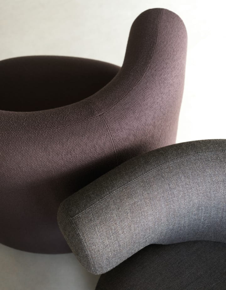 Fotel lounge Burra z funkcją powrotu, Yoredale UDA06 Normann Copenhagen