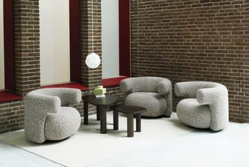 Fotel lounge Burra z funkcją powrotu - Zero 0110 - Normann Copenhagen