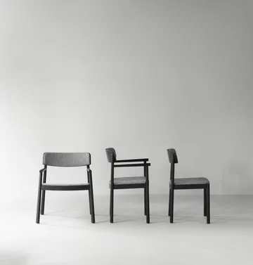 Fotel Timb - Czarny jesion-Hallingdal 166 - Normann Copenhagen