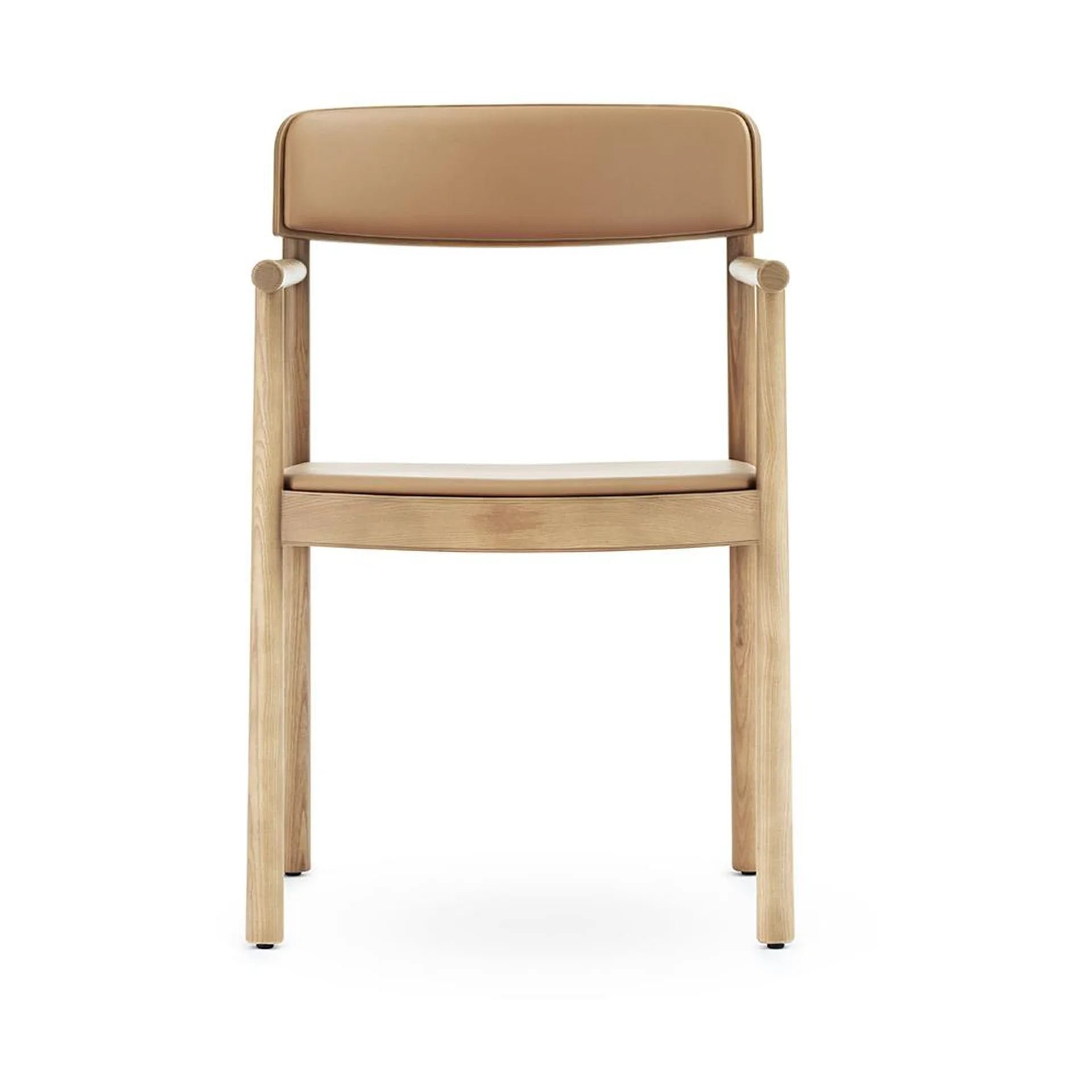 Fotel Timb z poduszką, Tan/ Ultra Leather - Karmelowy Normann Copenhagen