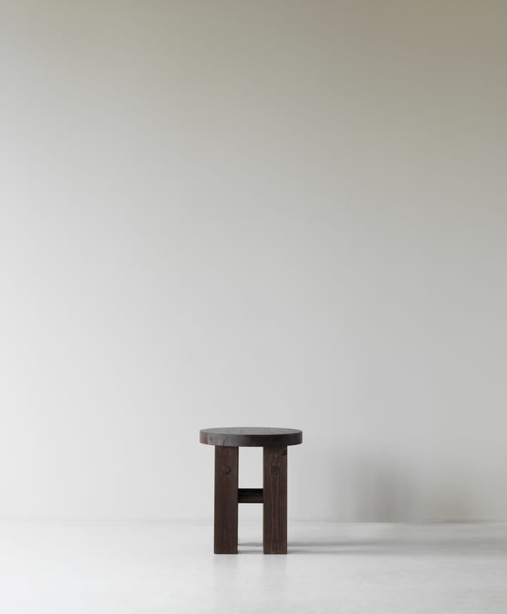 Fyr stołek 45 cm - ciemnobrązowy - Normann Copenhagen