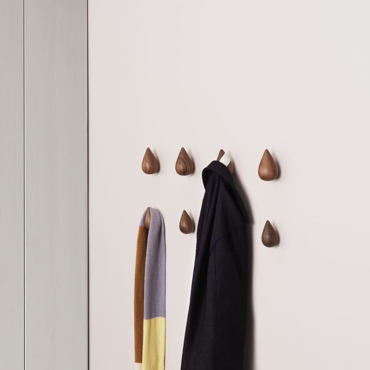 Gałka Dropit 2-pak orzech, Mała Normann Copenhagen