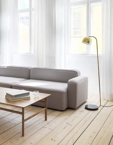 Grant lampa podłogowa - brass - Normann Copenhagen