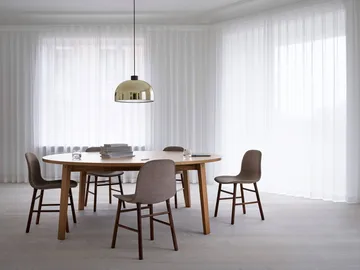 Grant lampa wisząca - czarny, mały stalowy, granitowy - Normann Copenhagen