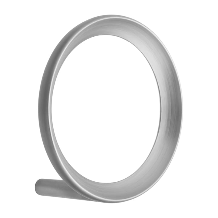 Haczyk Loop large Ø9,4 cm - Brushed Zinc - Normann Copenhagen