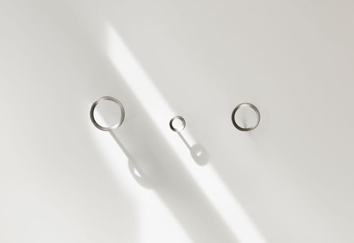 Haczyk Loop large Ø9,4 cm, Brushed Zinc Normann Copenhagen