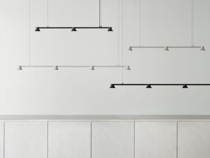 Hat lampa sufitowa liniowa, Ciepły szary Normann Copenhagen