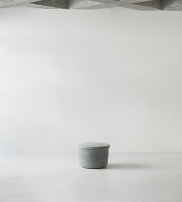 Hat Mały siedziskowy puf do przechowywania  - Szary - Normann Copenhagen