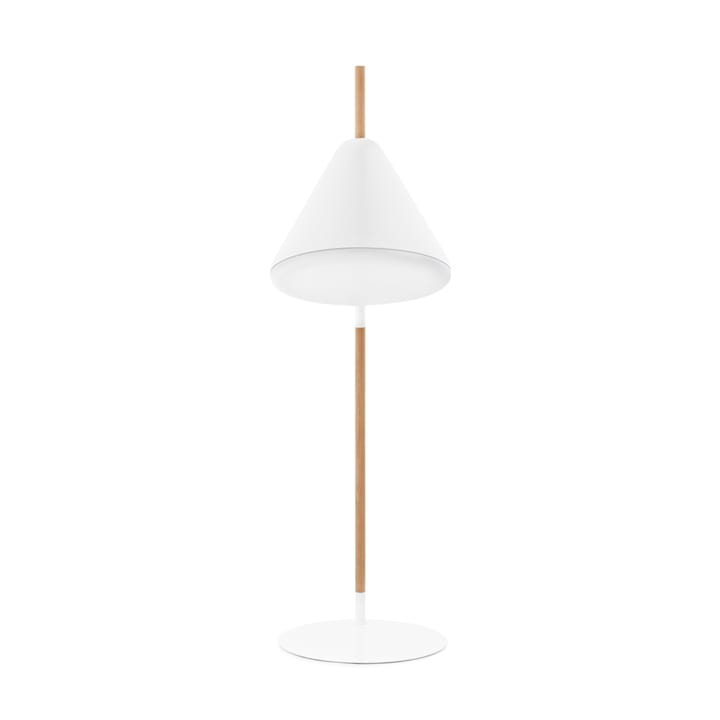 Hello lampa podłogowa - grey, stojak na buk - Normann Copenhagen