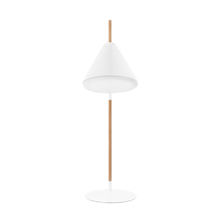 Hello lampa podłogowa, white, stojak na buk Normann Copenhagen