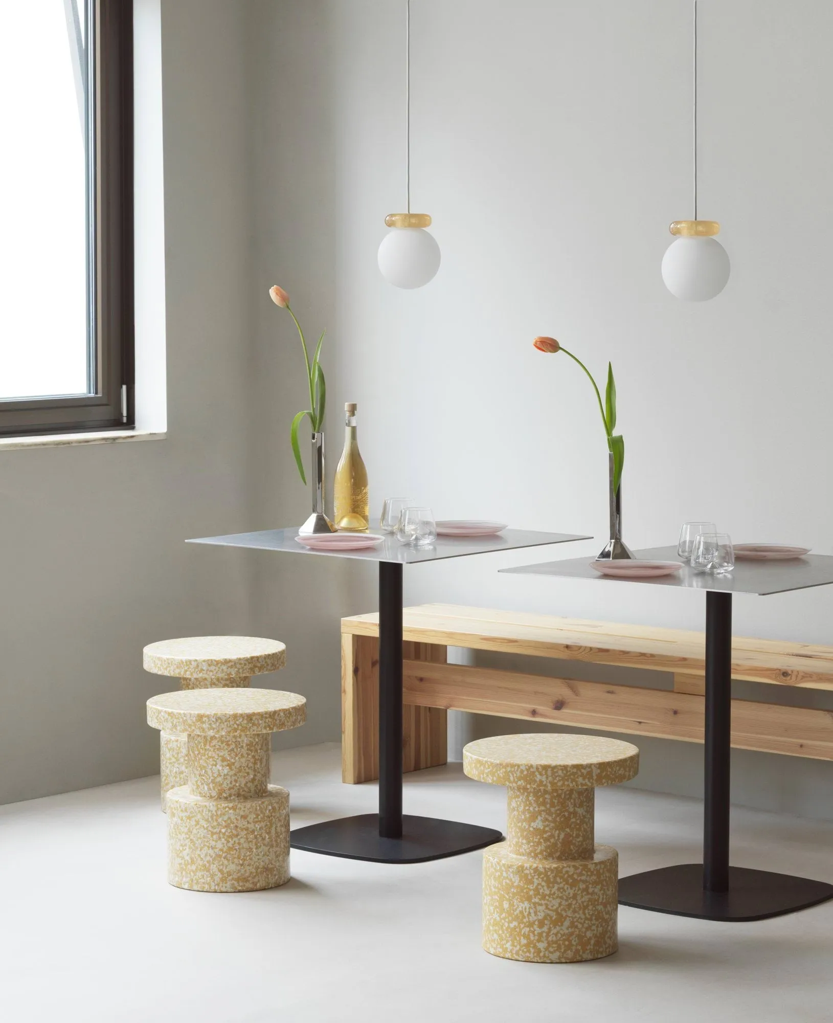 Hinx lampa wisząca, Sand, Ø15x18 cm Normann Copenhagen