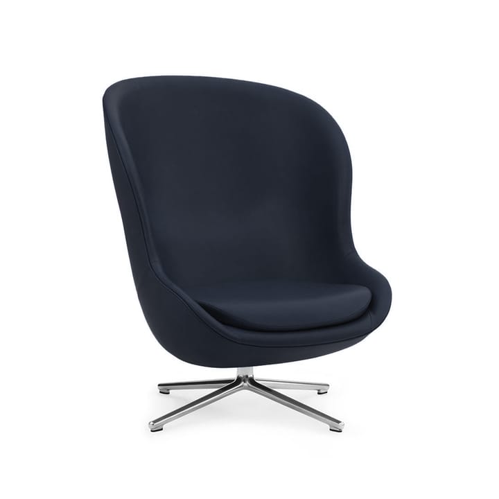 Hyg fotel - Skóra ultra 41573 navy - Normann Copenhagen