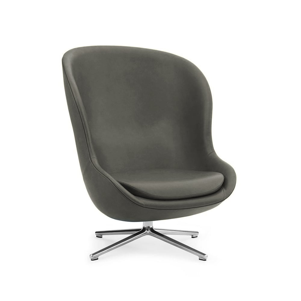 Normann Copenhagen Hyg fotel Skóra ultra 41575 Zielony