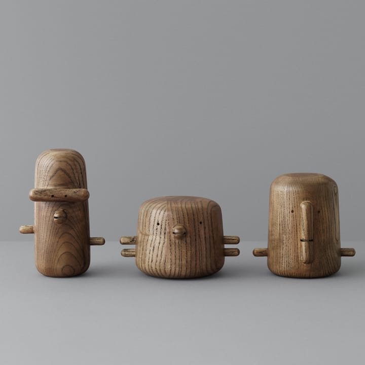 Ichi Ni San drewniana figurka, Ichi Normann Copenhagen