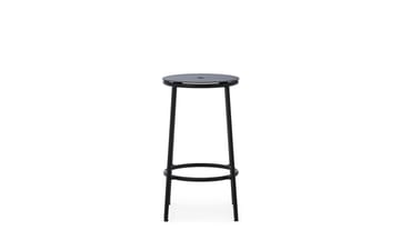 Krzesło barowe Circa 65 cm - Czarne aluminium - Normann Copenhagen