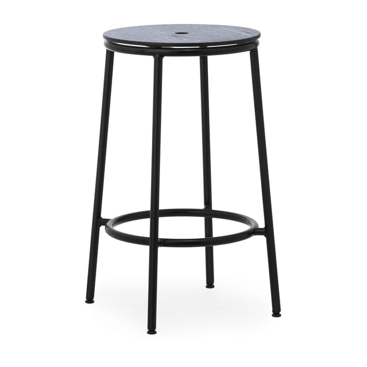 Krzesło barowe Circa 65 cm - Czarny dąb - Normann Copenhagen