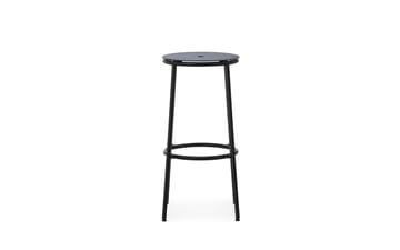 Krzesło barowe Circa 75 cm - Czarne aluminium - Normann Copenhagen