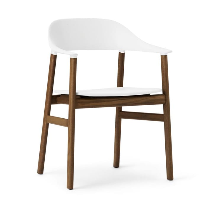 Krzesło Herit dębowe w kolorze wędzonym - Biały - Normann Copenhagen