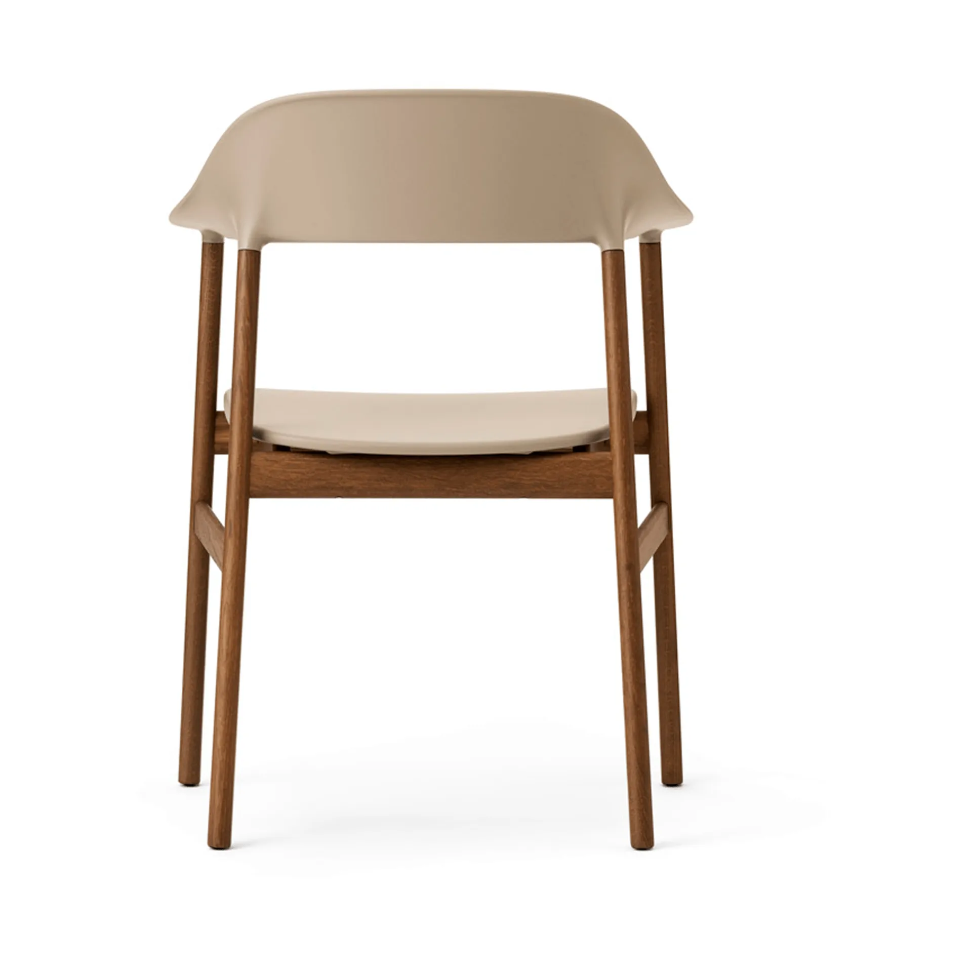 Krzesło Herit dębowe w kolorze wędzonym, Piasek Normann Copenhagen