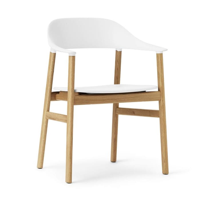 Krzesło Herit z drewna dębowego, Biały Normann Copenhagen