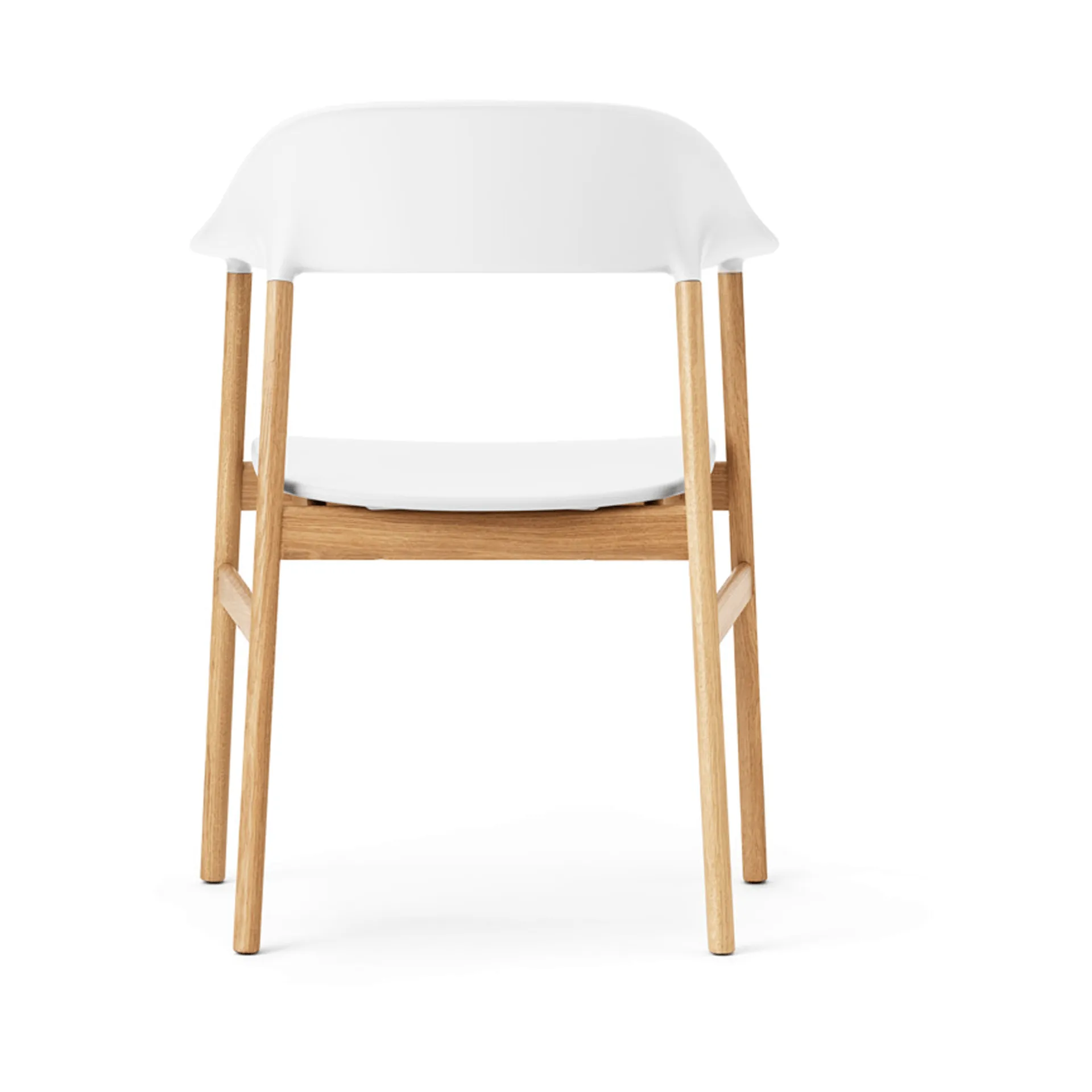 Krzesło Herit z drewna dębowego, Biały Normann Copenhagen