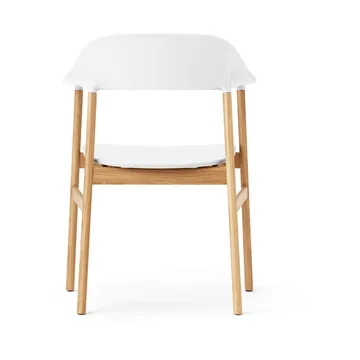 Krzesło Herit z drewna dębowego - Biały - Normann Copenhagen