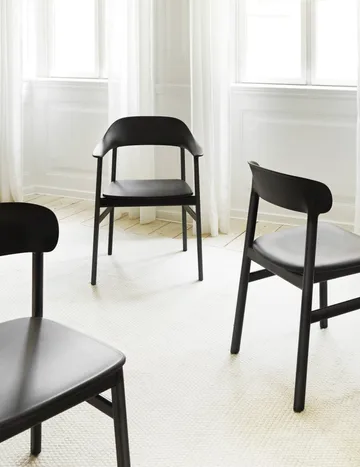 Krzesło Herit z drewna dębowego - Biały - Normann Copenhagen