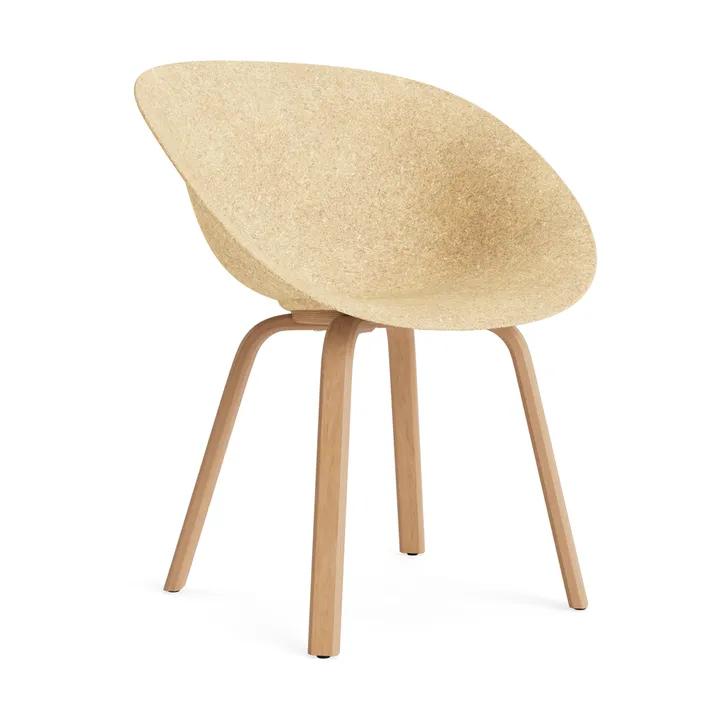 Krzesło Mat Armchair - Hemp-beech - Normann Copenhagen