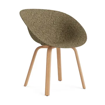 Krzesło Mat Armchair - Seaweed-beech - Normann Copenhagen
