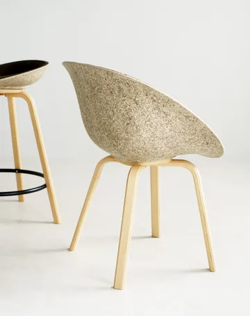 Krzesło Mat Armchair - Seaweed-beech - Normann Copenhagen
