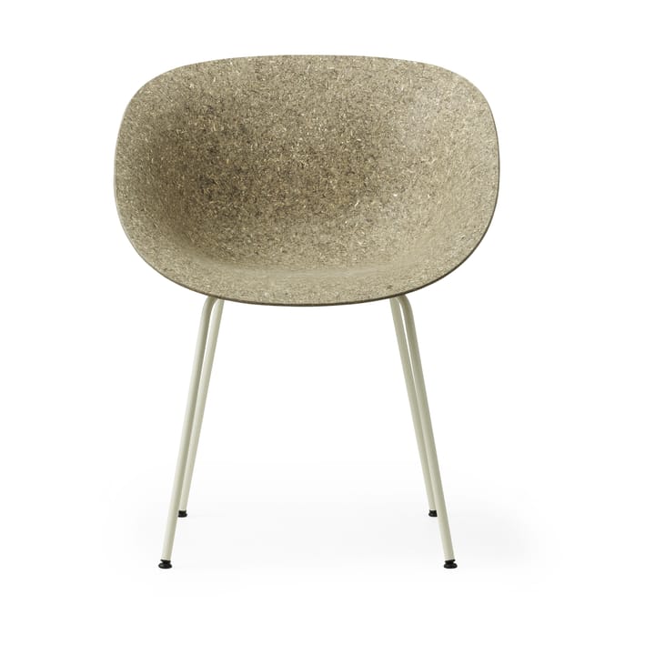 Krzesło Mat Armchair, Seaweed-Cream Steel Normann Copenhagen