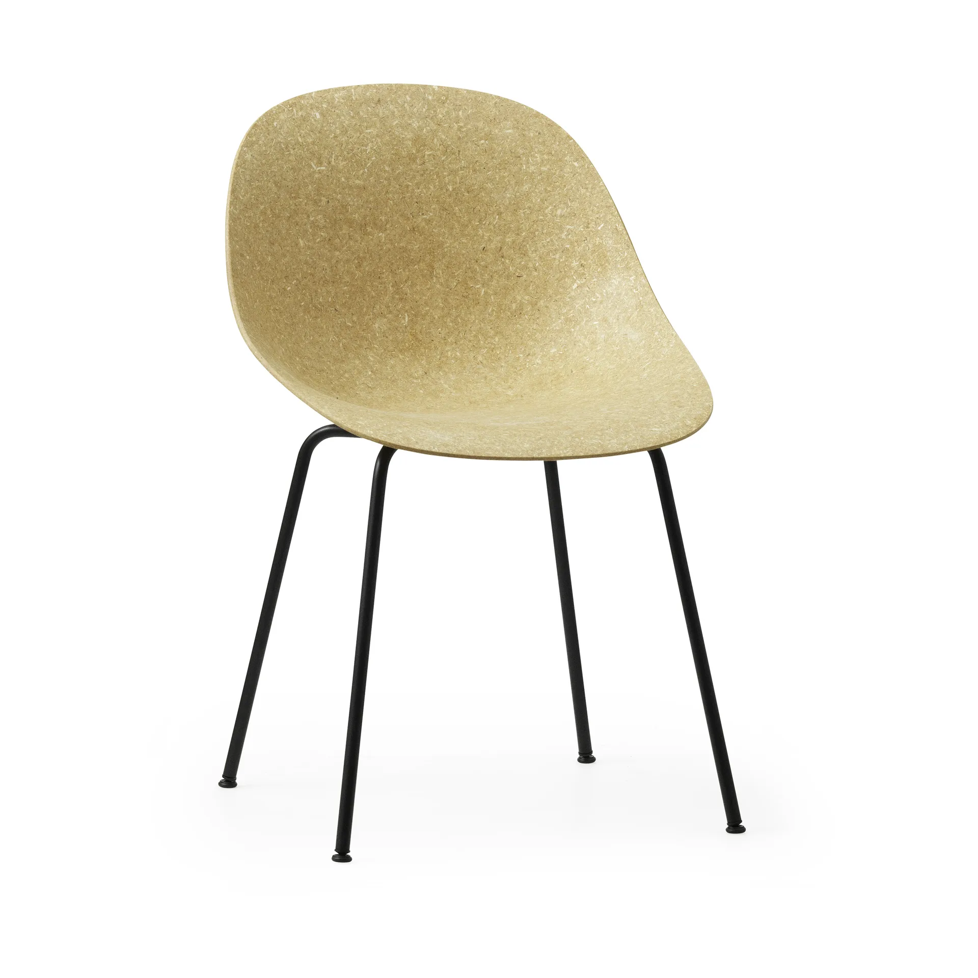 Krzesło Mat Chair, Hemp-Black Steel Normann Copenhagen