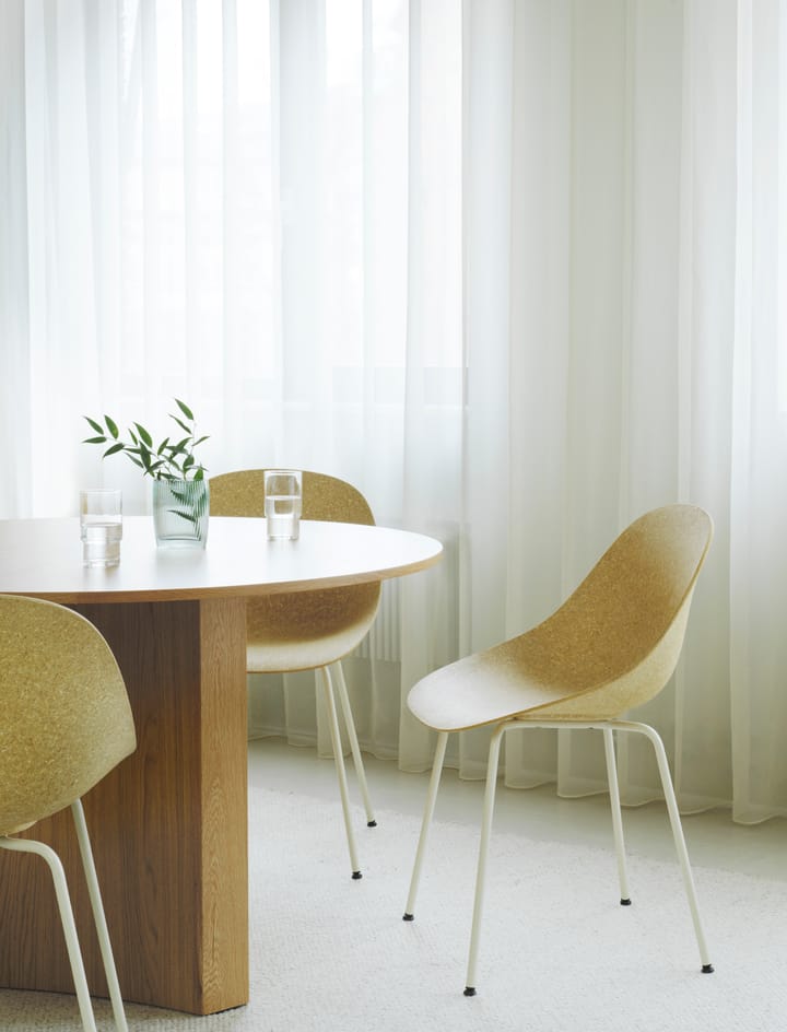Krzesło Mat Chair, Hemp-Cream Steel Normann Copenhagen