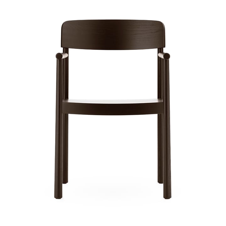 Kzesło z podłokietnikami Timb, Brązowy jesion Normann Copenhagen