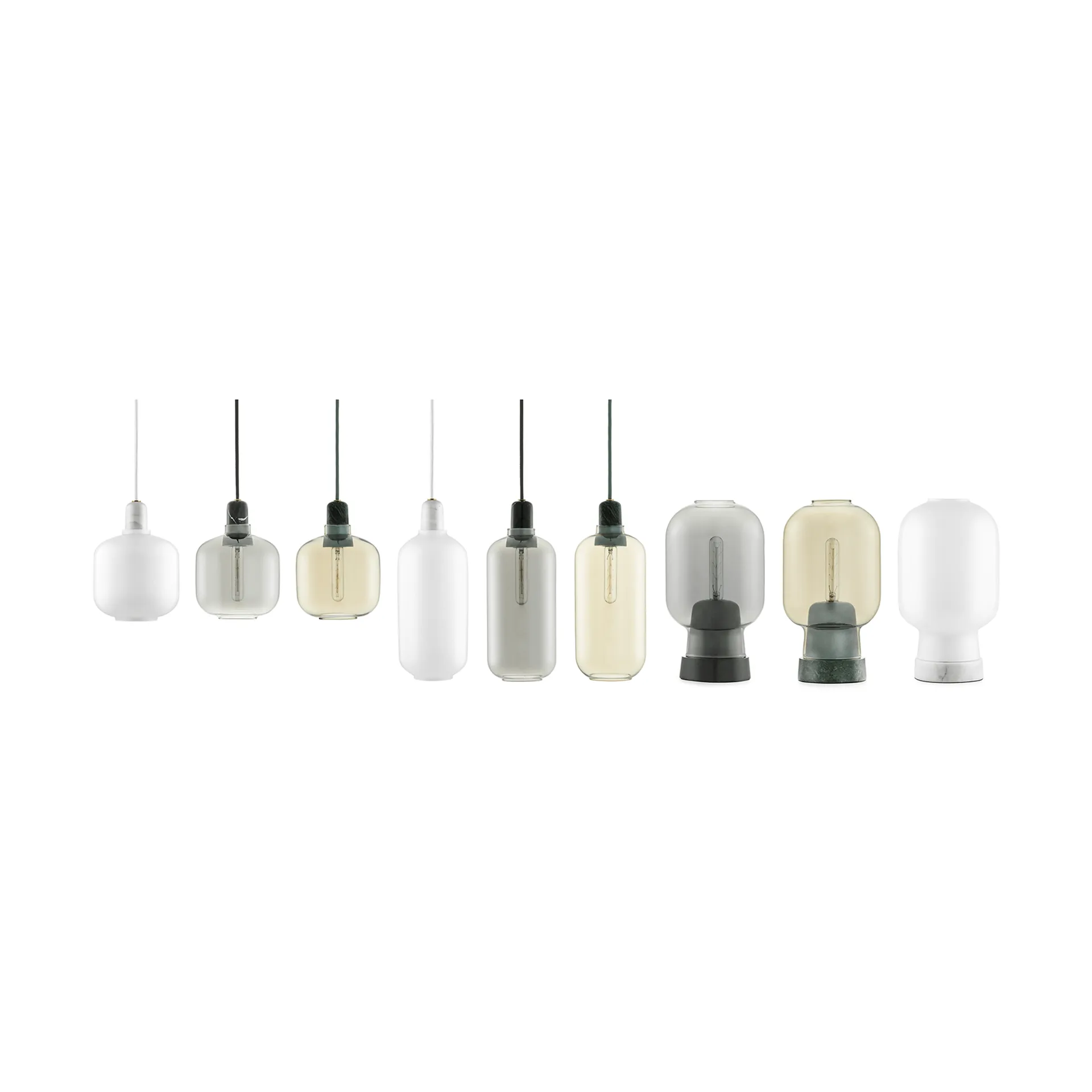 Lampa Amp duża, biały Normann Copenhagen