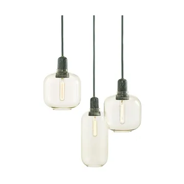 Lampa Amp duża - złoty - zielony - Normann Copenhagen