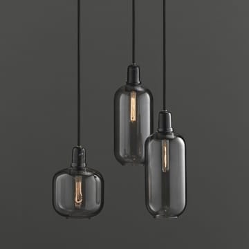 Lampa Amp mała - szary - czarny - Normann Copenhagen