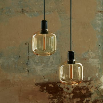 Lampa Amp mała - złoty - zielony - Normann Copenhagen